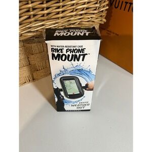 Protocol Bike Phone Mount with Water Resistant Case Black Universal Handlebar